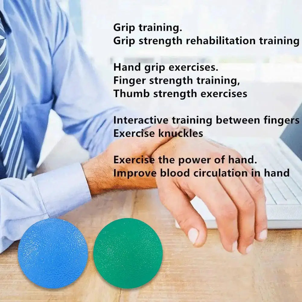 Hand Grip Ball Rehabilitation Training Tools Enhance Fatigue Ball Relieve Hand Injury Flexibility High Elasticity Joint Pre Z4H7