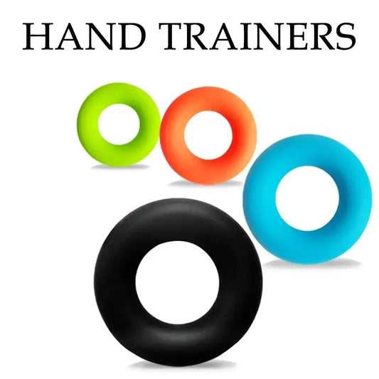 Hand Trainer Carpal Expander Grip Finger Strengthener Power Gripper Gripping Ring Stress Relief Gym Home hand exerciser