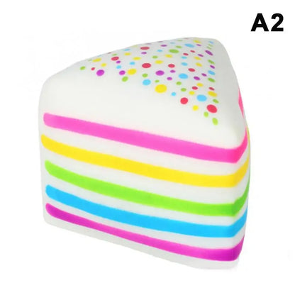 Ice Cream Squeeze Toy Anti-Anxiety Stretchy Slow Rising Creative Sensory Toy Stress Relief Squeeze Object