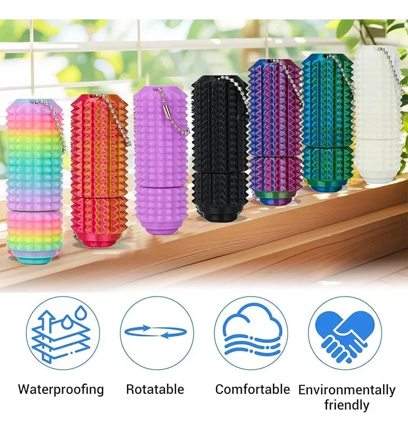 Fidget Stress Sensory Toys,Novelty Pain Stim Fidget Toy Spiky Stress Relieving Suitable Relaxation for Adults Teenagers Gifts