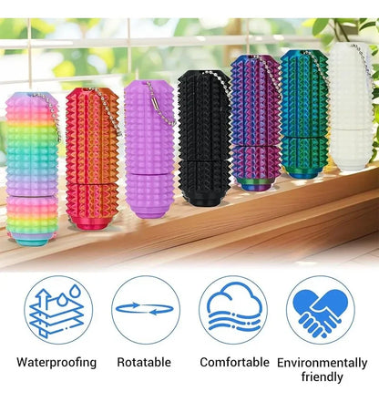 Fidget Stress Sensory Toys,Novelty Pain Stim Fidget Toy Spiky Stress Relieving Suitable Relaxation for Adults Teenagers Gifts