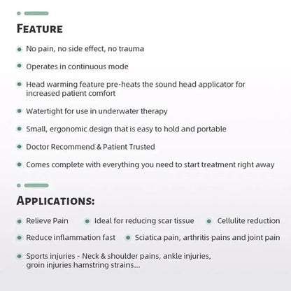 The Grippr Thermal Ultrasound Massager