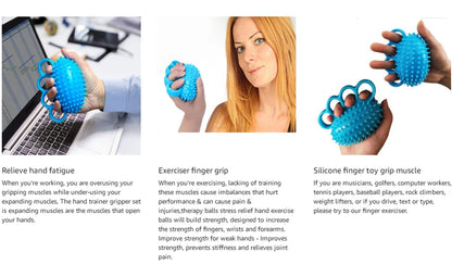 Grippr Ergonomic Finger Exerciser Ball