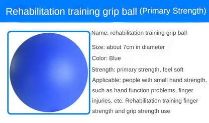 Grip Ball Hand Rehabilitation Trainer Finger Trainer Hand Grip Ball Pressure Ball Rehabilitation Training Equipment