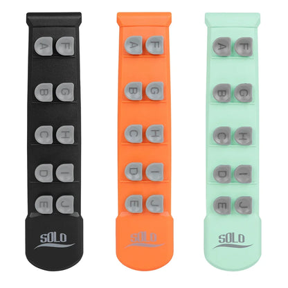 Guitar Finger Exerciser for Beginners - Power Chord Conversion Trainer Hand Strength Practice Accessory for Ukulele & Bass