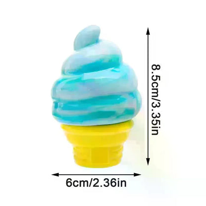 Ice Cream Squeeze Toy Anti-Anxiety Stretchy Slow Rising Creative Sensory Toy Stress Relief Squeeze Object