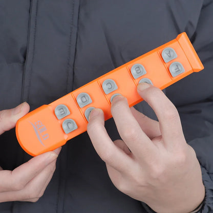 Guitar Finger Exerciser for Beginners - Power Chord Conversion Trainer Hand Strength Practice Accessory for Ukulele & Bass