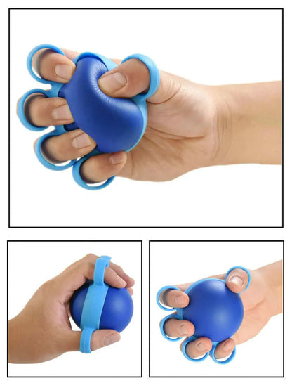 Hand Therapy Grip Strength Strengthener Ball Stretcher Finger Fitness Arm Strength Exercise Muscle Recovery Hand Trainer
