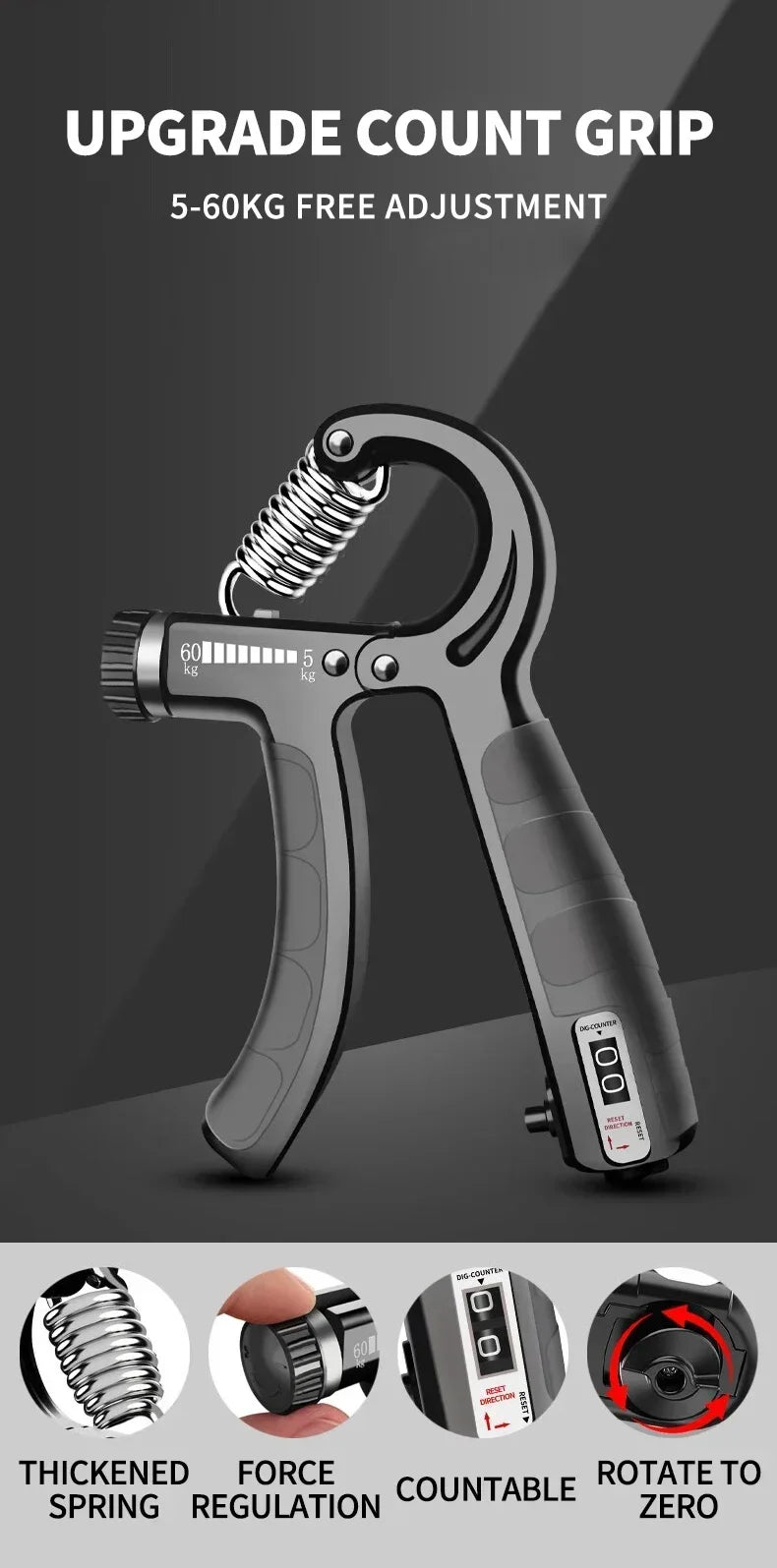 The Grippr. Standard Black Bundle