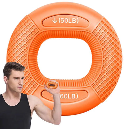 Grippr Non-Slip Silicone Grip Trainer Ring (20-80 lbs)