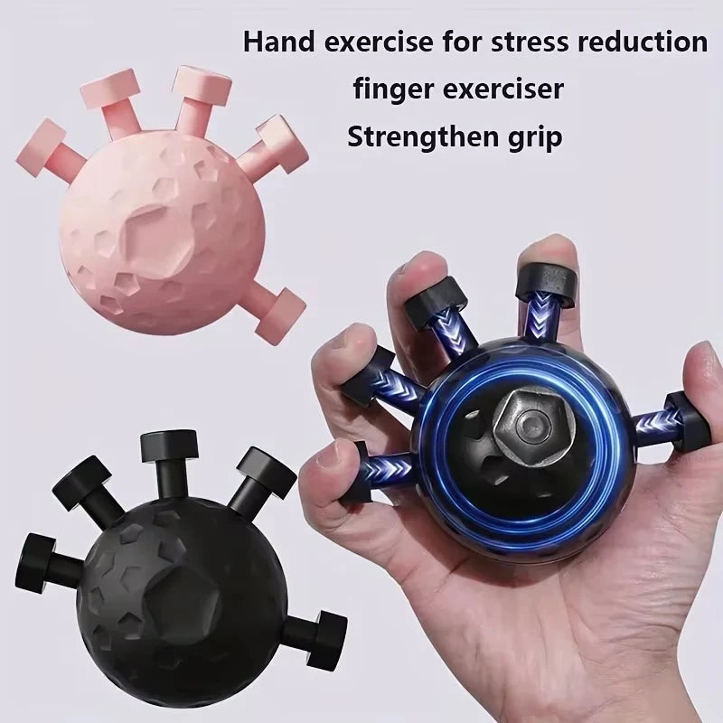 Hand-muscle Developer Finger Exerciser Trainer Hand Grip Strengthener Rock Trainers Gripper Exerciser Hand Strength Exercise