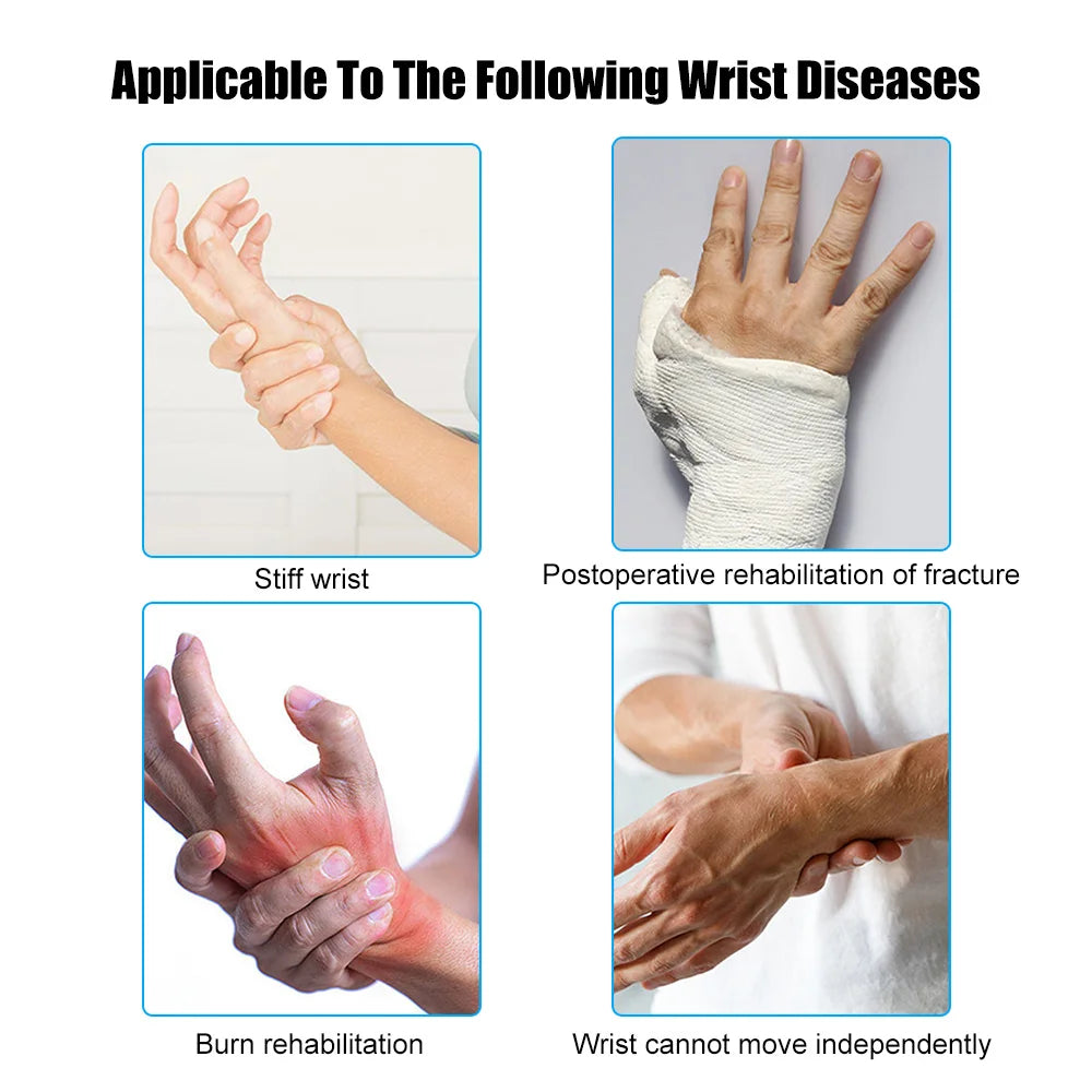 Wrist Joint Trainer Hand Rehabilitation Training Fixed Orthodontic Stroke Hemiplegia Hand Wrist Function Recover Exercise Brace
