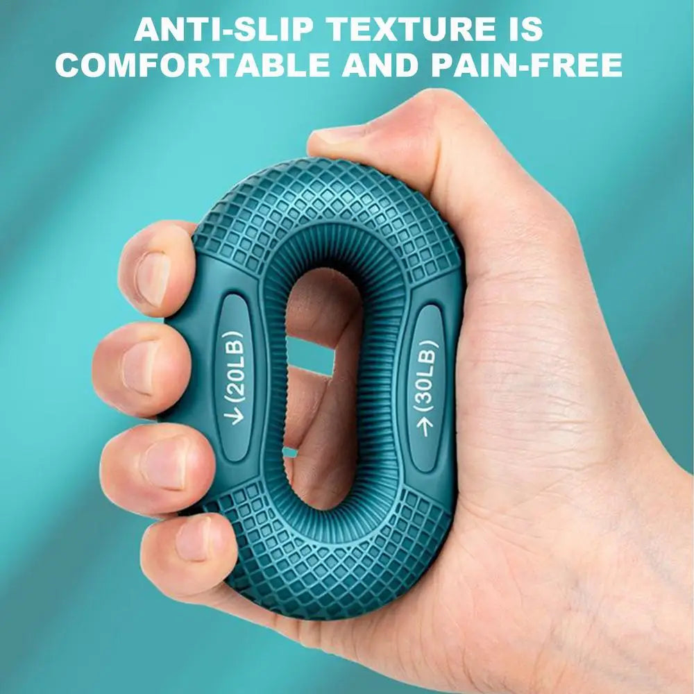 Grippr Non-Slip Silicone Grip Trainer Ring (20-80 lbs)