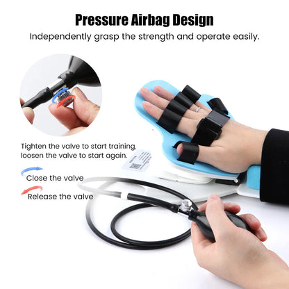 Wrist Joint Trainer Hand Rehabilitation Training Fixed Orthodontic Stroke Hemiplegia Hand Wrist Function Recover Exercise Brace