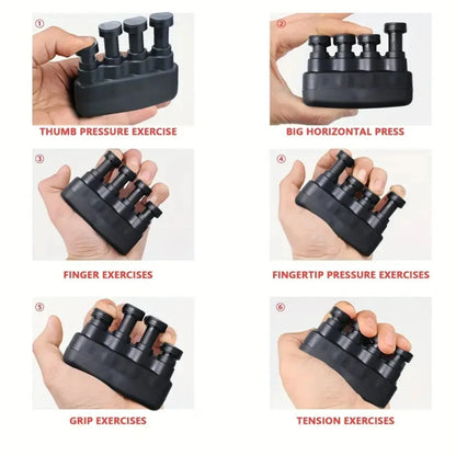 1PC Piano Guitar Hand-held Finger Strength Finger Trainer Strength Training Home Fitness Equipment Practice Finger Exerciser