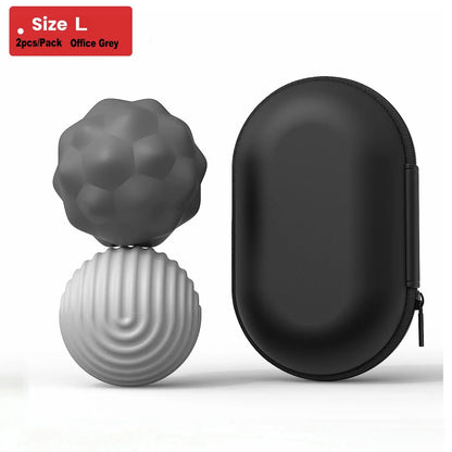 2pcs Extra Large Silicone Grip Strengthener Balls Hand Exercisers Set Durable Finger and Palm Sports Tool Massage Tools