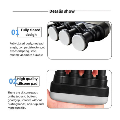 1PC Piano Guitar Hand-held Finger Strength Finger Trainer Strength Training Home Fitness Equipment Practice Finger Exerciser