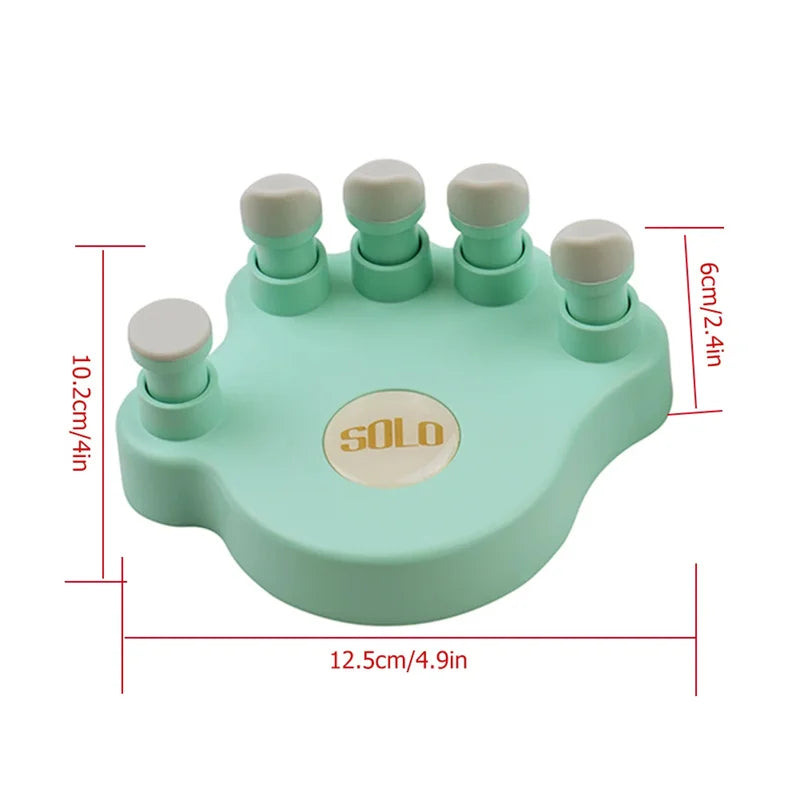 Piano Finger Trainer Hand Grip Strength Trainer Ergonomic Finger Pressing Posture Correction Tool Suitable for Guitar and Piano