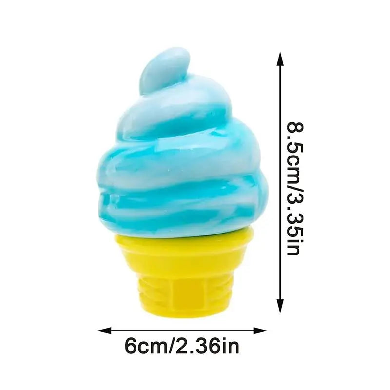 Ice Cream Squeeze Toy Anti-Anxiety Stretchy Slow Rising Creative Sensory Toy Stress Relief Squeeze Object