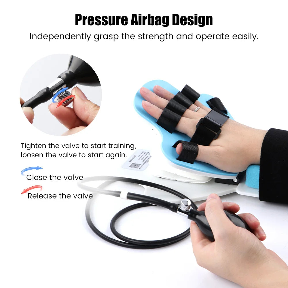 Wrist Joint Trainer Hand Rehabilitation Training Fixed Orthodontic Stroke Hemiplegia Hand Wrist Function Recover Exercise Brace