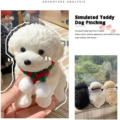 Anxiety Stress Relief Squeeze Toy Relief Relax Squeeze Fidget Squeeze Teddy Dog Toys Animal Dough Cute Sensory Fidget Toy