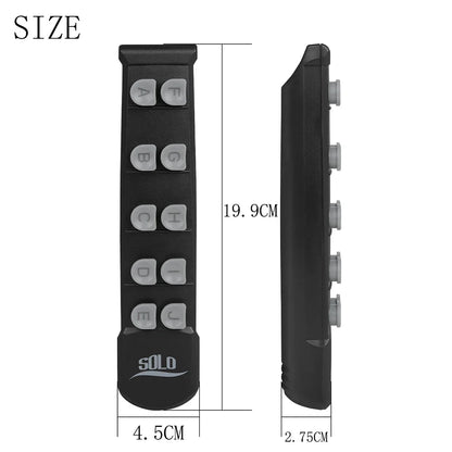 Guitar Finger Exerciser for Beginners - Power Chord Conversion Trainer Hand Strength Practice Accessory for Ukulele & Bass