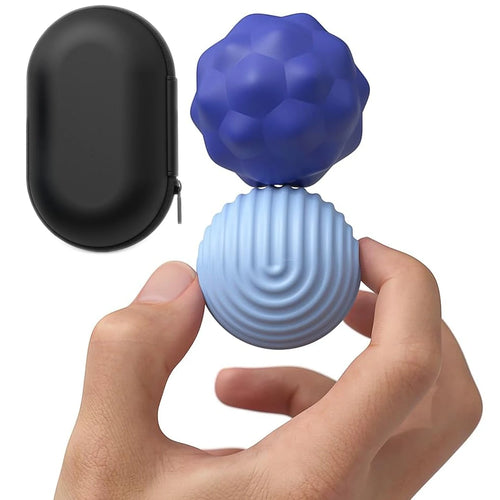 2pcs Extra Large Silicone Grip Strengthener Balls Hand Exercisers Set Durable Finger and Palm Sports Tool Massage Tools